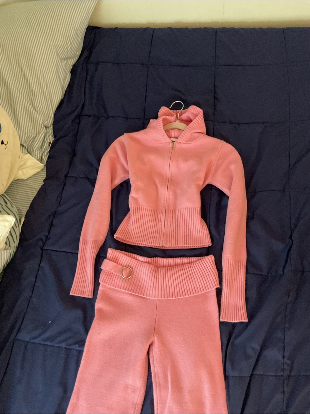 Fashion Nova pink two piece set